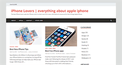 Desktop Screenshot of iphonelovers.com
