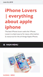 Mobile Screenshot of iphonelovers.com